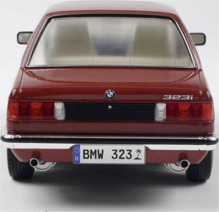 Actual product image Solido 1:18 BMW E21 323I kastanien rot met.