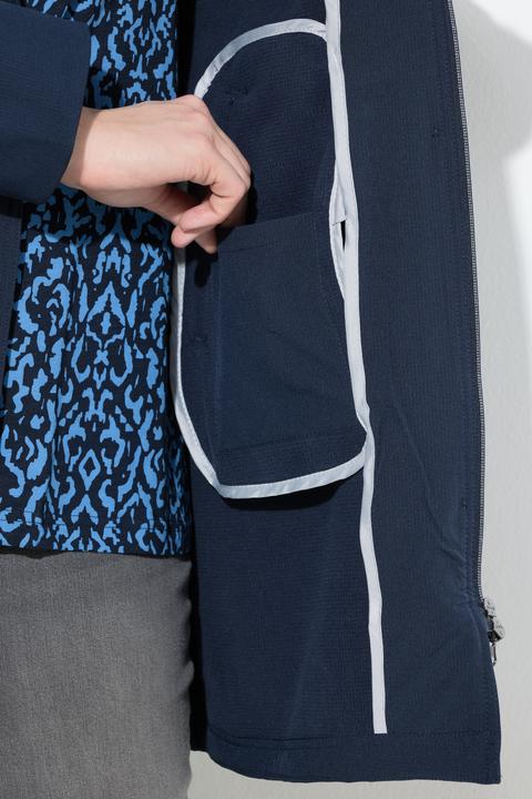 Produktbild Ulla Popken HYPRAR Softshell-Mantel, wasserabweisend, Kapuze (46, 48)