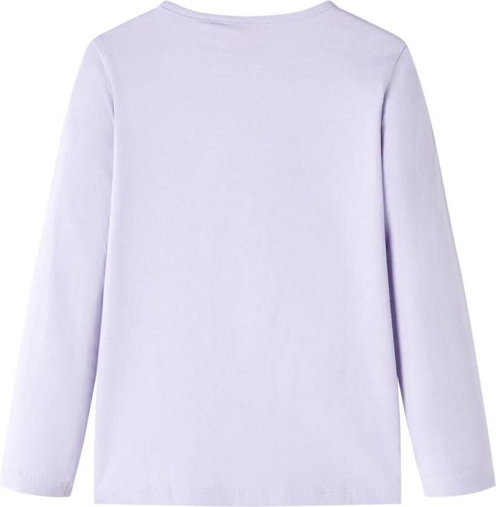 Produktbild vidaXL Kinder-Langarmshirt Helllila 92,Material: 95 % Baumwolle. 5 (92)