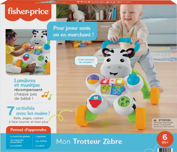 Actual product image Fisher-Price Learn with Me Zebra Walker