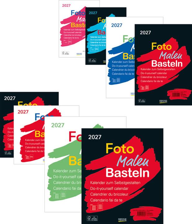 Produktbild Bastelkalender Foto Malen Basteln
