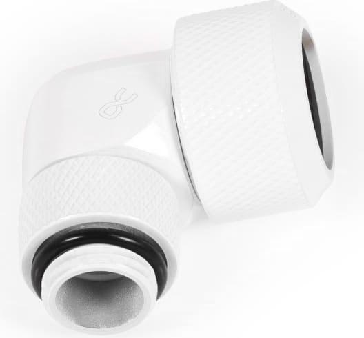 Image du produit Alphacool ANS Pivot de Glace 13mm HardTube vissable 90?? tournant G1/4 - Blanc