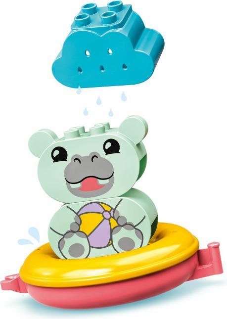 Image du produit LEGO Le plaisir de la baignoire : train d'animaux flottant (10965)