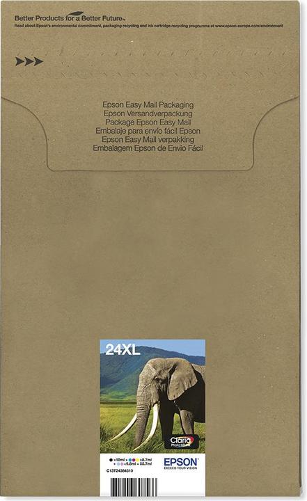 Produktbild Epson 24XL Claria Photo Multipack (M, C, Y, LM, LC, BK)