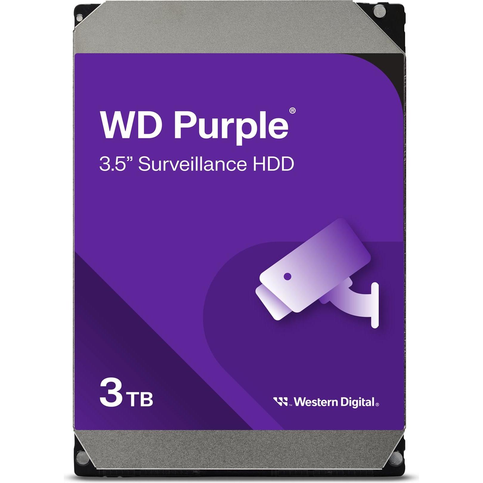 WD Purple (3 TB, 3.5", CMR), Festplatte