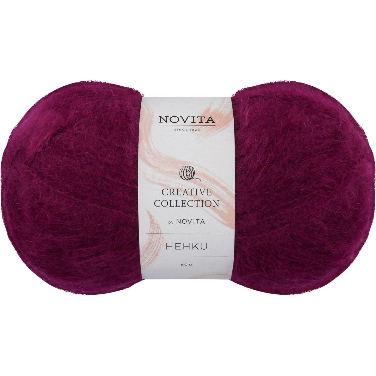 Novita col. 596 Akelei 125 m 50 g, Garn + Wolle