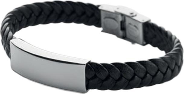 Produktbild MidOcean geflochten Armband Faulet Kunstleder (21 cm, 100% synthetisches Material)