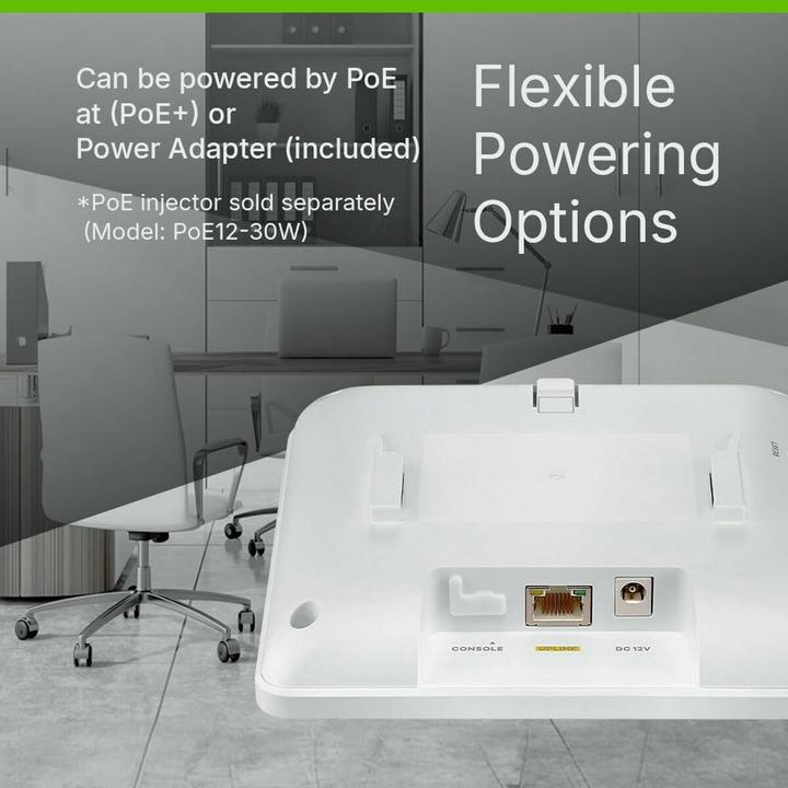 Immagine prodotto Zyxel NWA90BE Pro 4-Stream WiFi 7 Dual-Radio NebulaFlex AccP (4324 Mbit/s)