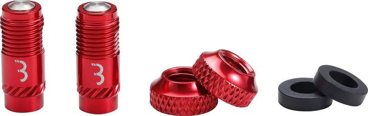 Produktbild BBB Presta CoreCap red, 2 Stück