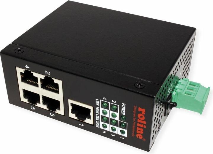 Roline Industrie Switch 5x RJ-45, unmanaged (5 Ports)