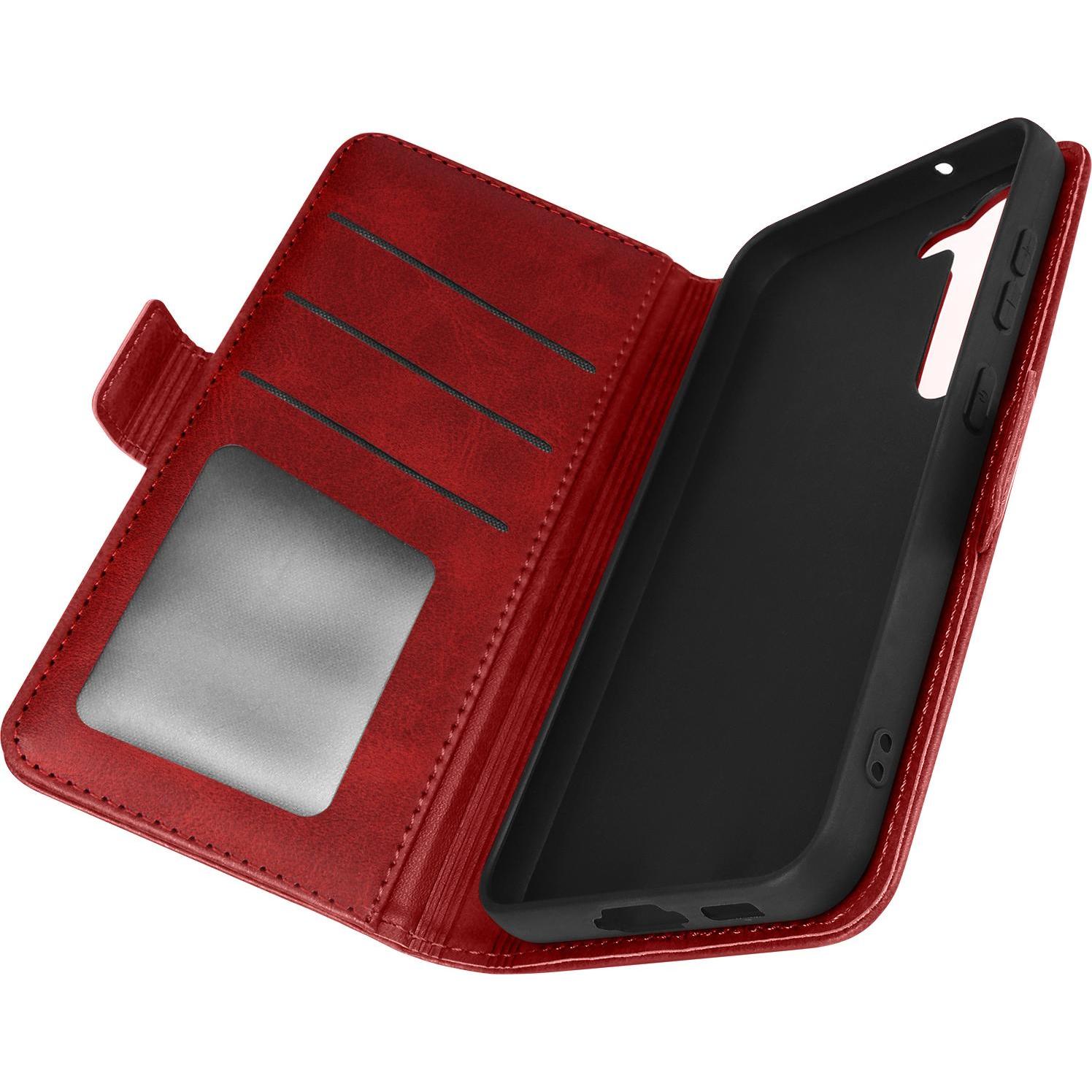 Avizar Clasp Series (Samsung Galaxy S23), Smartphone Hülle, Rot