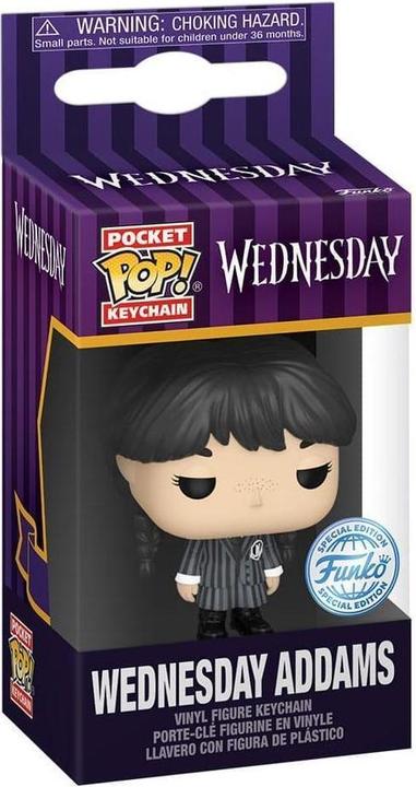 Actual product image Funko Pocket POP Keychain Wednesday - Wednesday