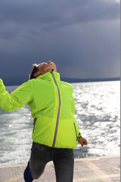 Actual product image Rukka Kids rain jacket Shelter cayenne (104)