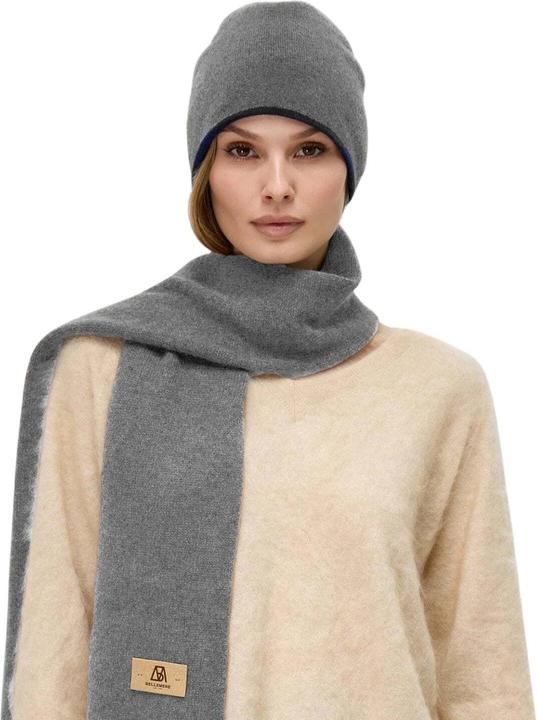 Image du produit Bellemere Headgear Double-Sided Cashmere Reversible Hat (Taille unique)