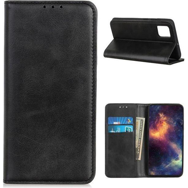 Thumbnail - MU Classic Classic V Leder Bookcover Series (OnePlus 8T), Smartphone Hülle, Schwarz