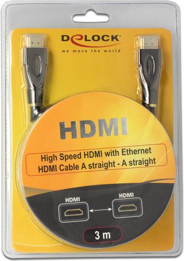 Immagine prodotto Delock HDMI (Typ A) — HDMI (Typ A) (3 m)