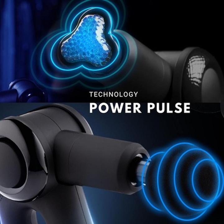 Actual product image Medivon Gun TYTAN PRO Wireless Hand Massage Gun with Heated and Cooling Massage Head 5 Working Modes (5 Steps, 360 min)