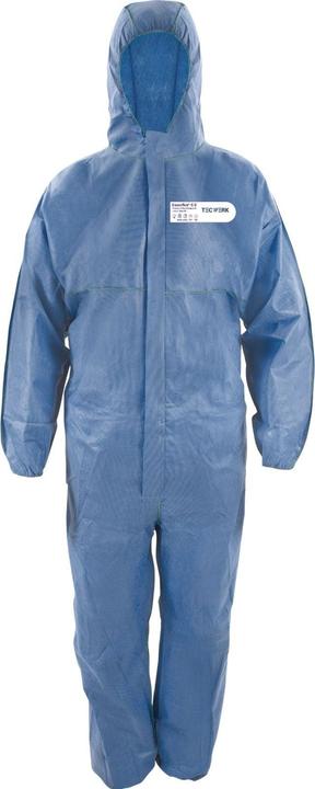 Tecwerk Protective overall CoverTex® size XL blue PPE category III (XL, 1 x)