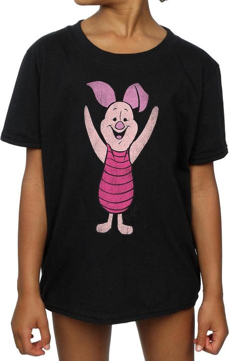 Immagine prodotto Winnie the Pooh Maglietta in cotone da ragazza Classic Piglet (152, 158)