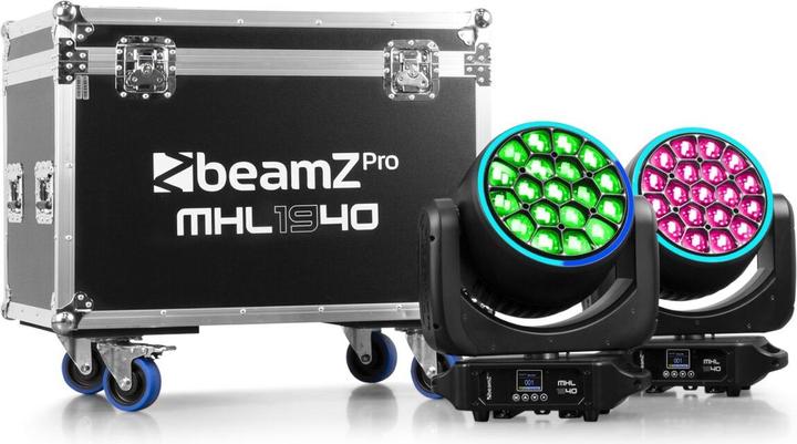 Image du produit BeamZ Kit de têtes mobiles MHL1940 (40 W)