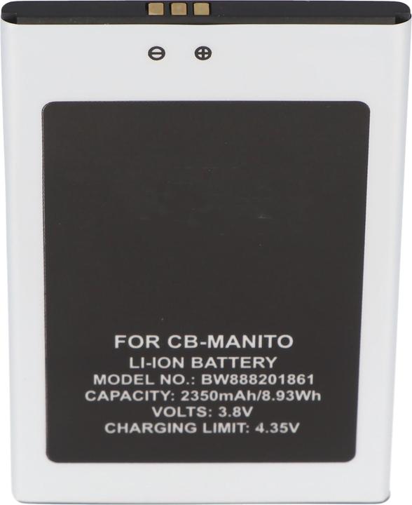 AccuCell Li-Ion-Akku 2350mAh 3.8V für Cubot Manito Handy, Smartphone, Telefon wie Cubot Manito
