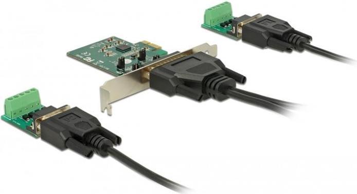 Actual product image Delock PCI Express Card > 2 x Serial RS-422/485