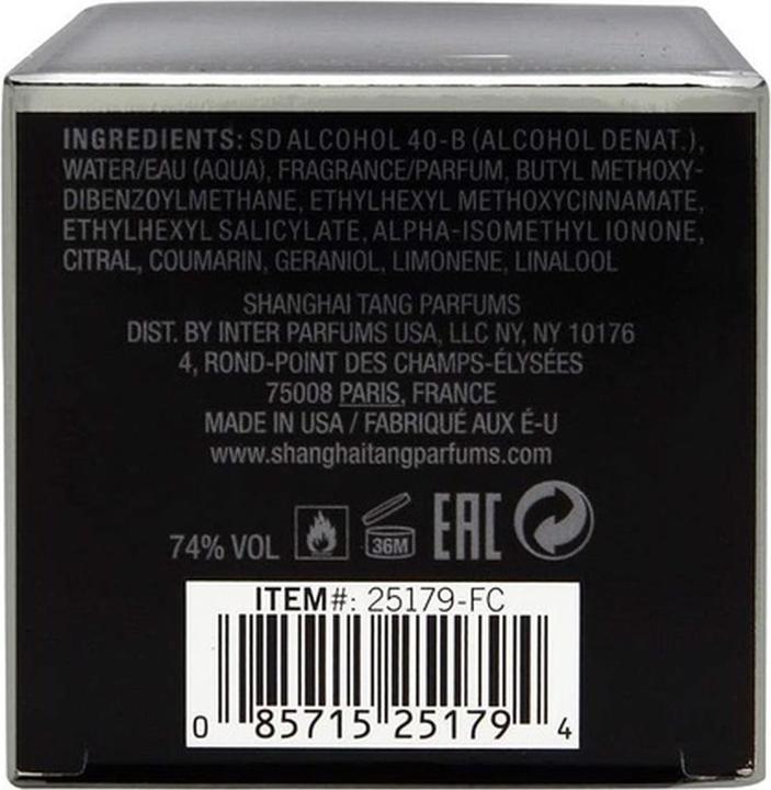 Actual product image Shanghai Tang Black Iris Eau De Toilette 100ml (Eau de toilette, 100 ml)