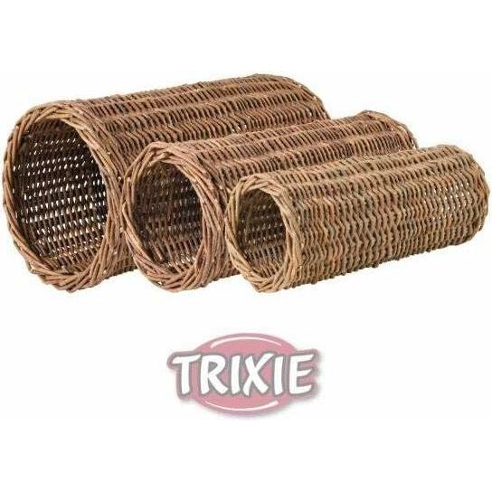 Tunnel En Osier Pour Cochons D'Inde, Ø 15 × 33 Cm - Mon Animalerie