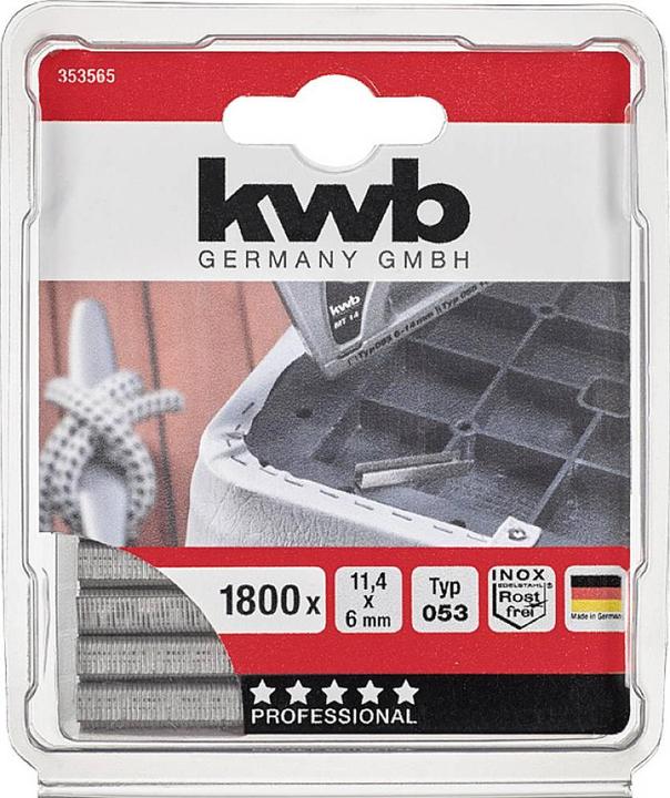 Produktbild kwb 353565 Stifte für Stiftnagler