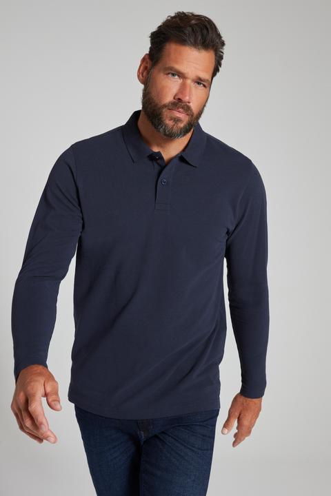 Produktbild JP1880 Poloshirt, Basic, Langarm, Piqué (L)