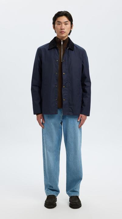 Actual product image Selected Slhdane Ls Knit Structure Half Zip Noos (XL)
