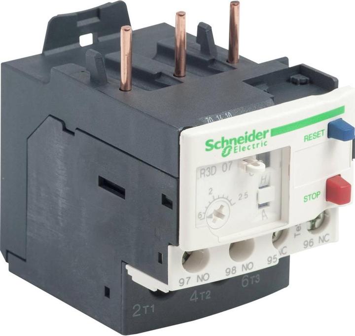 Produktbild Schneider Electric Motorschutzrelais, 1,6-2,5A, 1S+1Ö, LR3D07