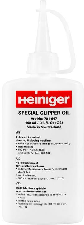 Image du produit Heiniger Huile pour tondeuse (Chien)