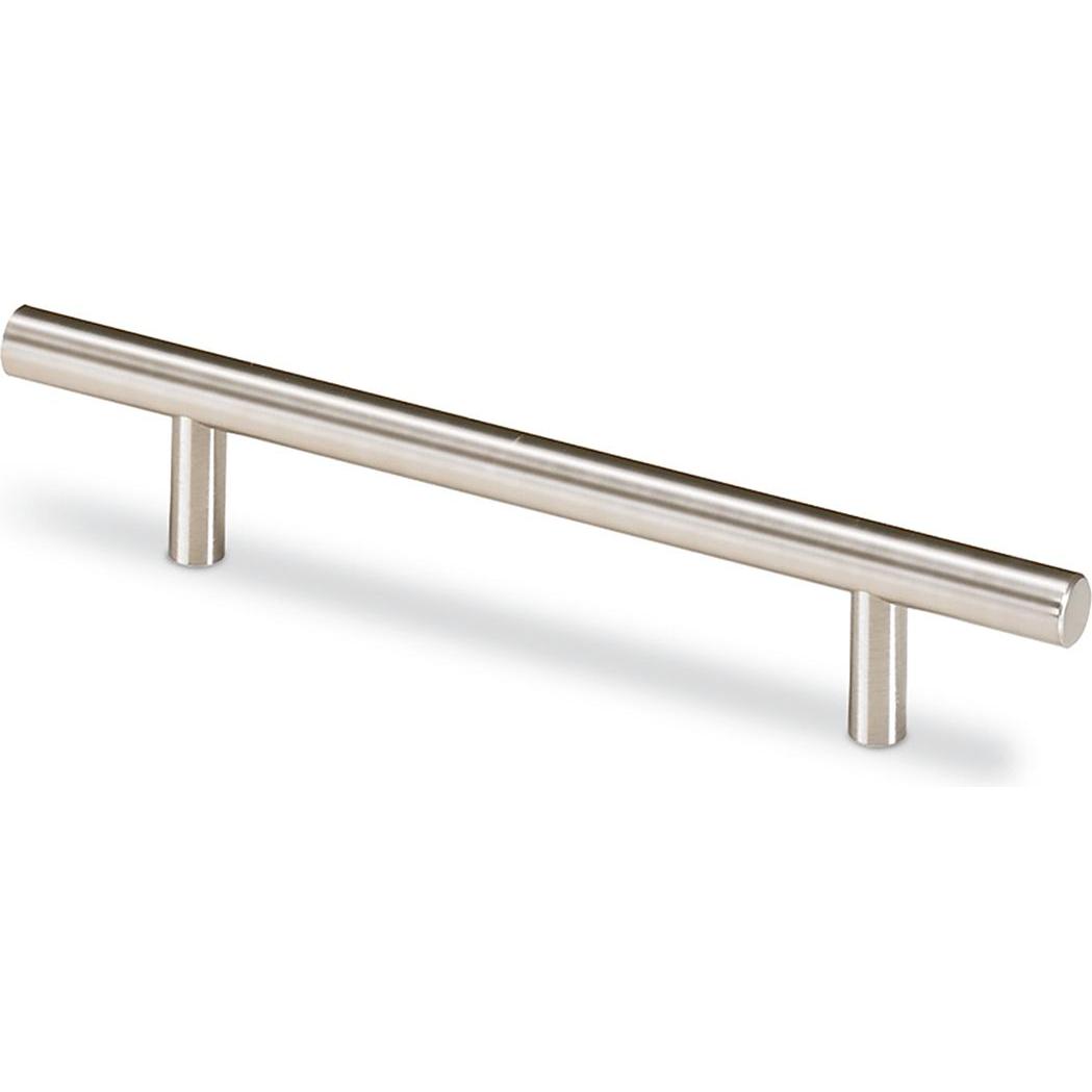 Hettich, Möbelgriff, Möbelgriff Hale Stahl Edelstahl Optik gebürstet 234 mm Ø 12 mm