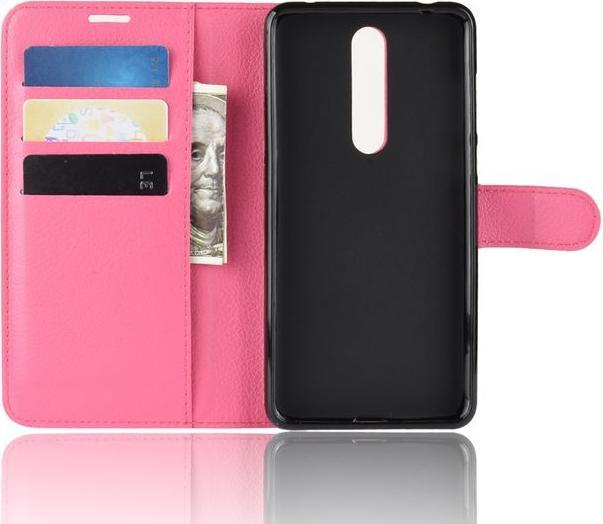 Produktbild MU Classic Litchi Leder Bookcover Series (Nokia 3.1 Plus)