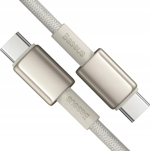 Produktbild Baseus Cable USB-C to USB-C Tungsten Gold, 100W, 2m (gold) (2 m, USB 2.0, 100 W)