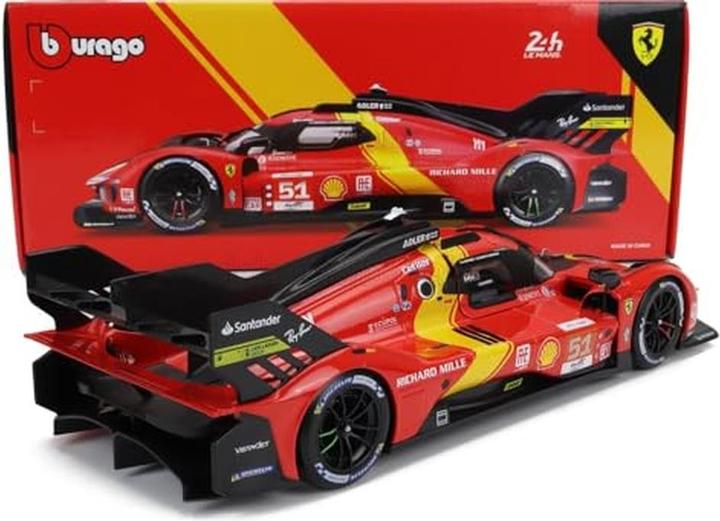 Image du produit Bburago Ferrari 499P Le Mans Champion 2023