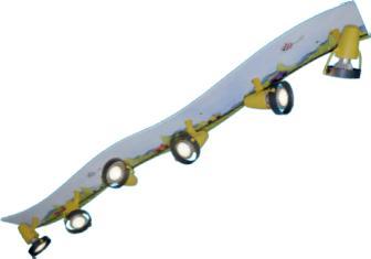 Image du produit Niermann Stand By Niermann Autos Rampe de plafonnier 6x GU10 Multicolore, Multicolore Made in Germany