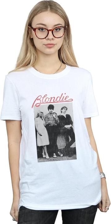 Immagine prodotto Blondie Distressed Band Maglietta Ampia Donna (XXL)