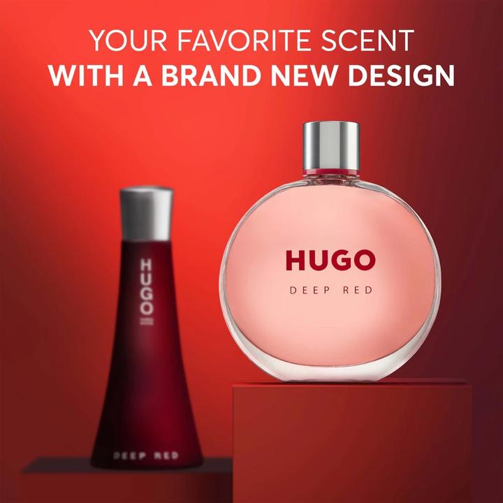 Actual product image HUGO Deep Red Eau de Parfum (Eau de parfum, 75 ml)