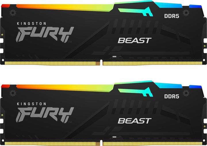 Actual product image Kingston 64GB DDR5-6000MT/S CL36 DIMM (2 x 32GB, 6000 MHz, DDR5 RAM, DIMM)