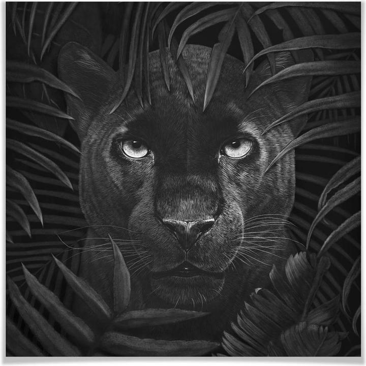 Image du produit Trenddeko Panthère dans la jungle (120 x 120 cm)