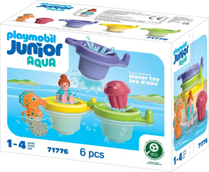 Productafbeelding Playmobil JUNIOR AQUA: Drijvende beker met waterpret