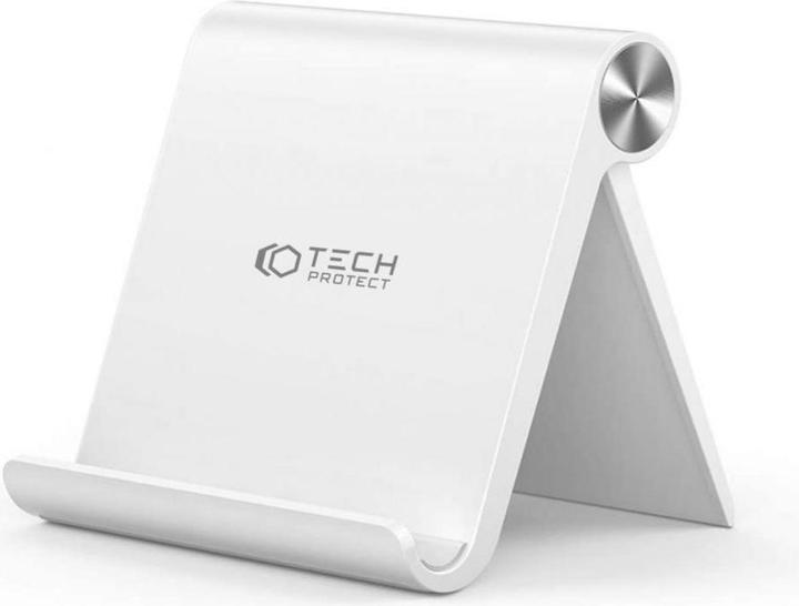 Actual product image Tech-Protect Z1 universal stand for smartphone / tablet - white