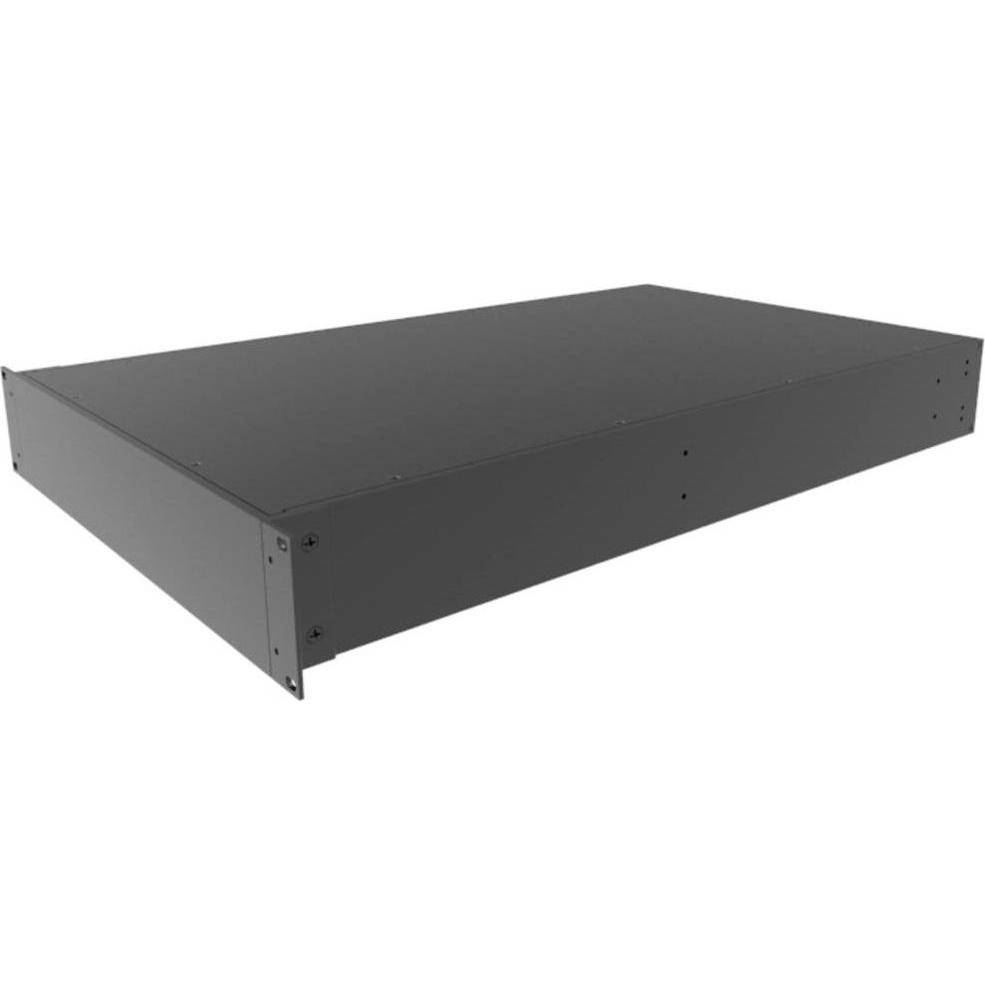 Hammond Aluminium-Gehäuse für Rackmontage/Tischplatte, 2 HE, 710 mm tief, Serverschrank Zubehör, Sch