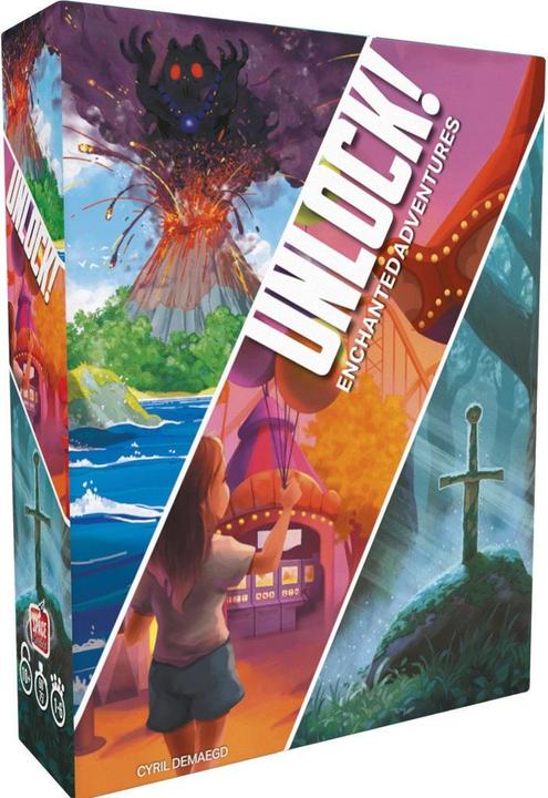 Asmodée Jeu - Unlock! : Enchanted Adventures (Francese)