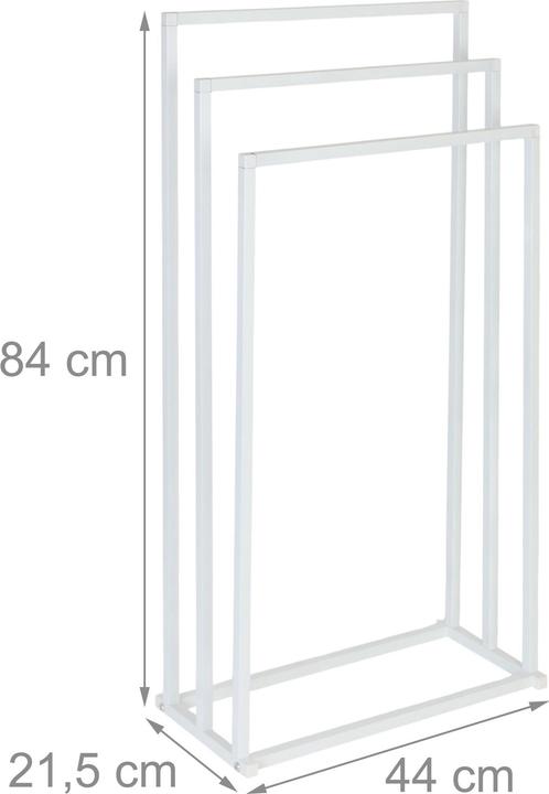 Actual product image Relaxdays towel bar