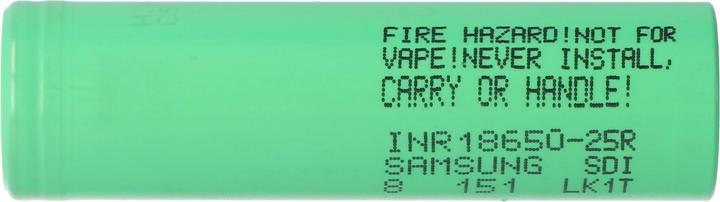 Actual product image Samsung Akku Kemper FK-5 Sicherheitstrennstation (1 pcs., 18650, 2500 mAh)