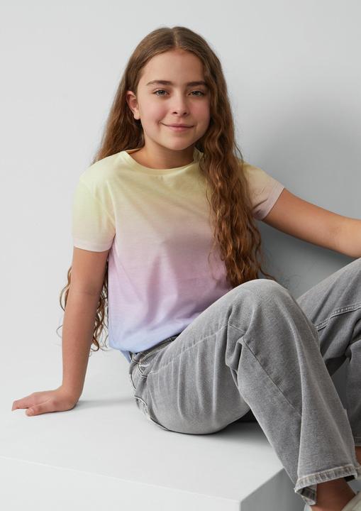 Actual product image S.Oliver T-Shirt T-Shirt im Loose Fit mit Farbverlauf (170, 176)