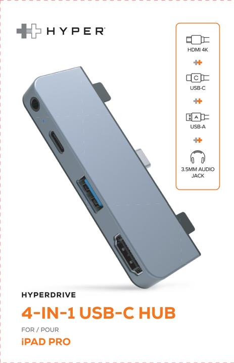 Image du produit Hyper Drive 4-in-1 (USB-C, 1 Ports)